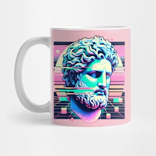 Vaporwave Greek God Mug